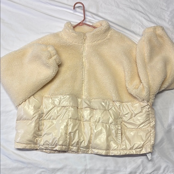 Fabletics Cream Puffer Jacket - Picture 2 of 5